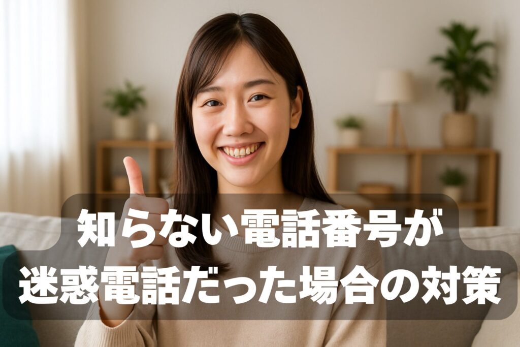 迷惑電話対策