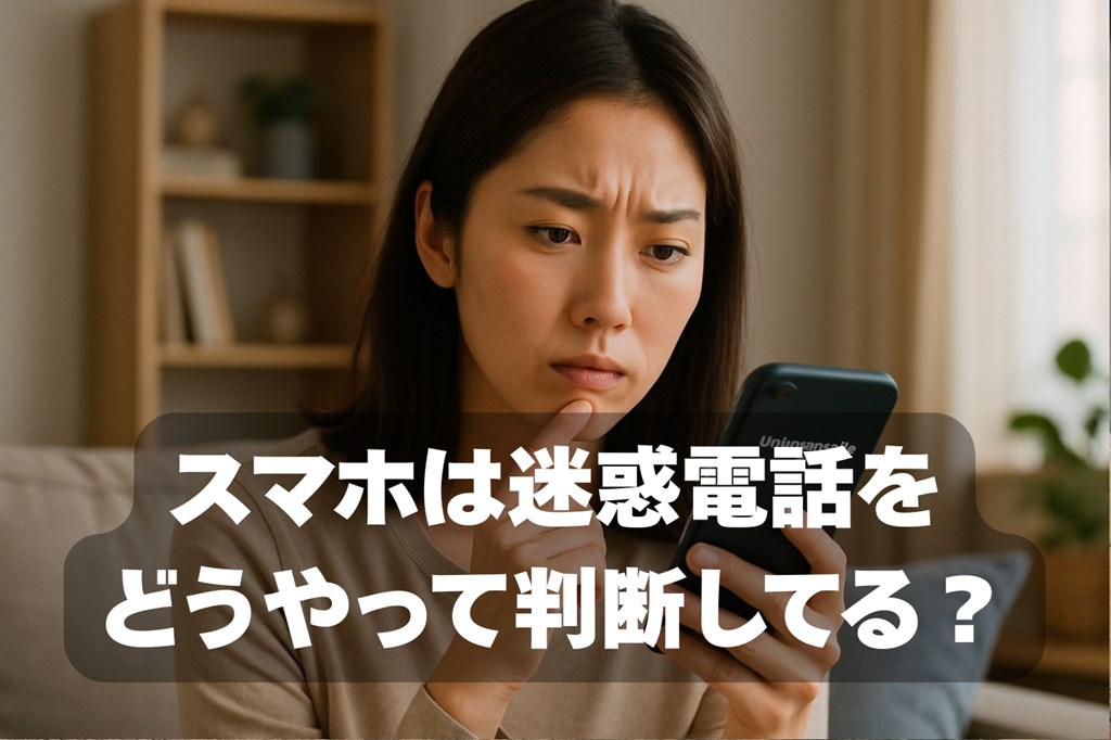 スマホ迷惑電話