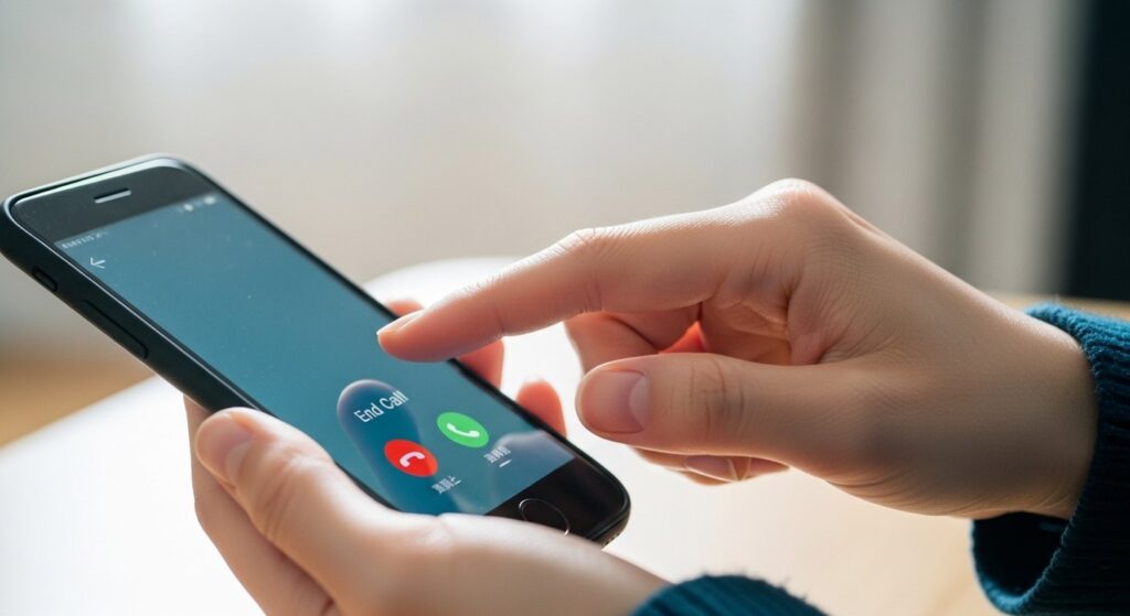 電話に出てしまった