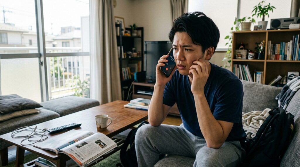 電話 日中