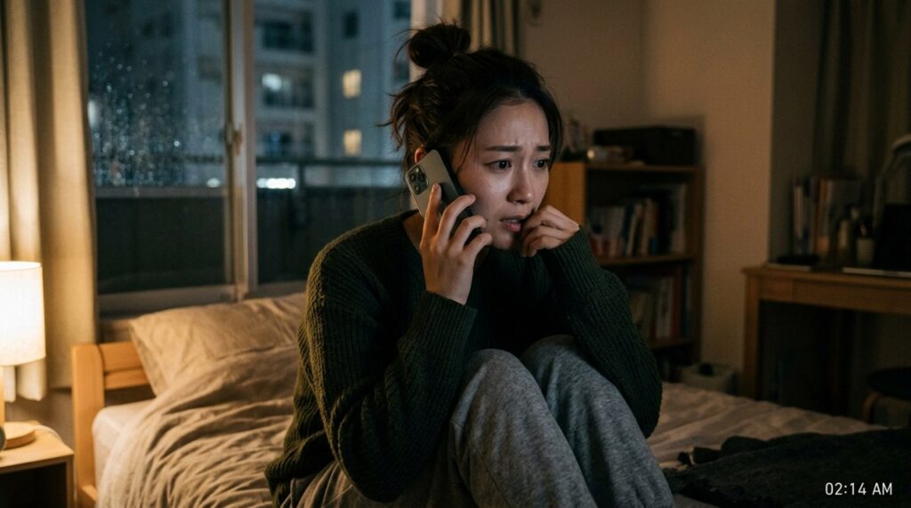 電話 夜中
